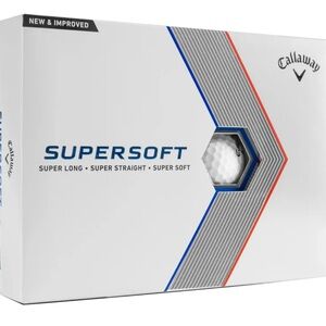 👉 NEW Callaway Supersoft Golf Balls - White and Blue